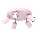 FUN Spotlight 5xGU10/8W/230V Pink