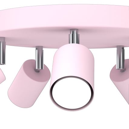 FUN Spotlight 5xGU10/8W/230V Pink