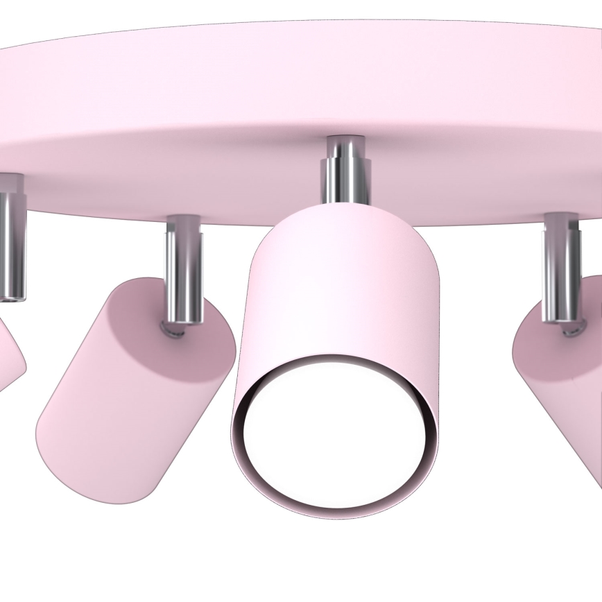 FUN Spotlight 5xGU10/8W/230V Pink