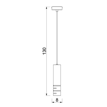 FUNDA Cable Pendant Light 3xE27/15W/230V Beige