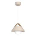 FUNDA Cord Pendant Light 1xE27/15W/230V Beige