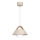 FUNDA Cord Pendant Light 1xE27/15W/230V Beige