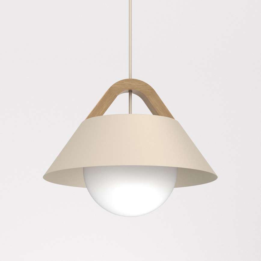 FUNDA Cord Pendant Light 1xE27/15W/230V Beige