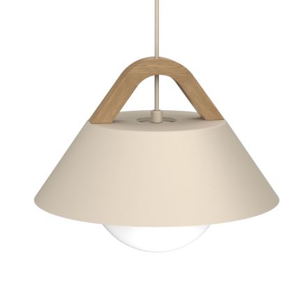 FUNDA Cord Pendant Light 1xE27/15W/230V Beige