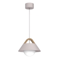 FUNDA cord pendant light 1xE27/15W/230V, cream