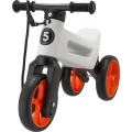 Funny Wheels - 2-in-1 Balance Bike RIDER SUPER SPORT white/black/orange