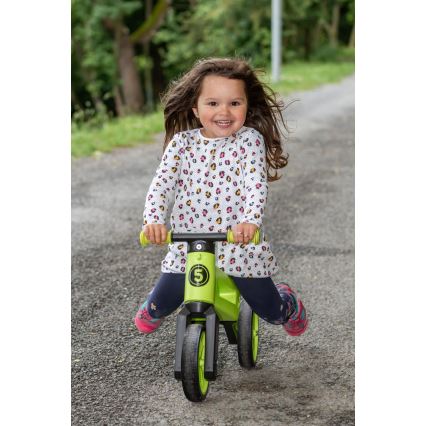 Funny Wheels - 2-in-1 RIDER SUPER SPORT balance bike green/black
