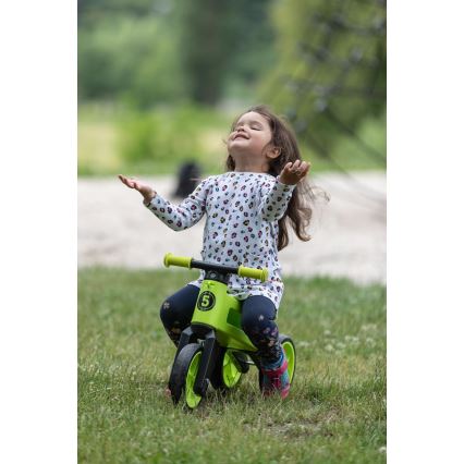 Funny Wheels - 2-in-1 RIDER SUPER SPORT balance bike green/black