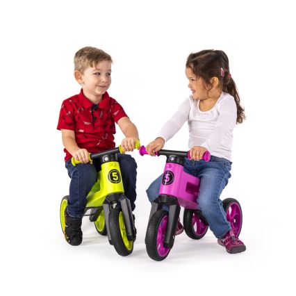 Funny Wheels - 2-in-1 RIDER SUPER SPORT balance bike green/black