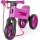 Funny Wheels - 2-in-1 RIDER SUPER SPORT ride-on, pink/black