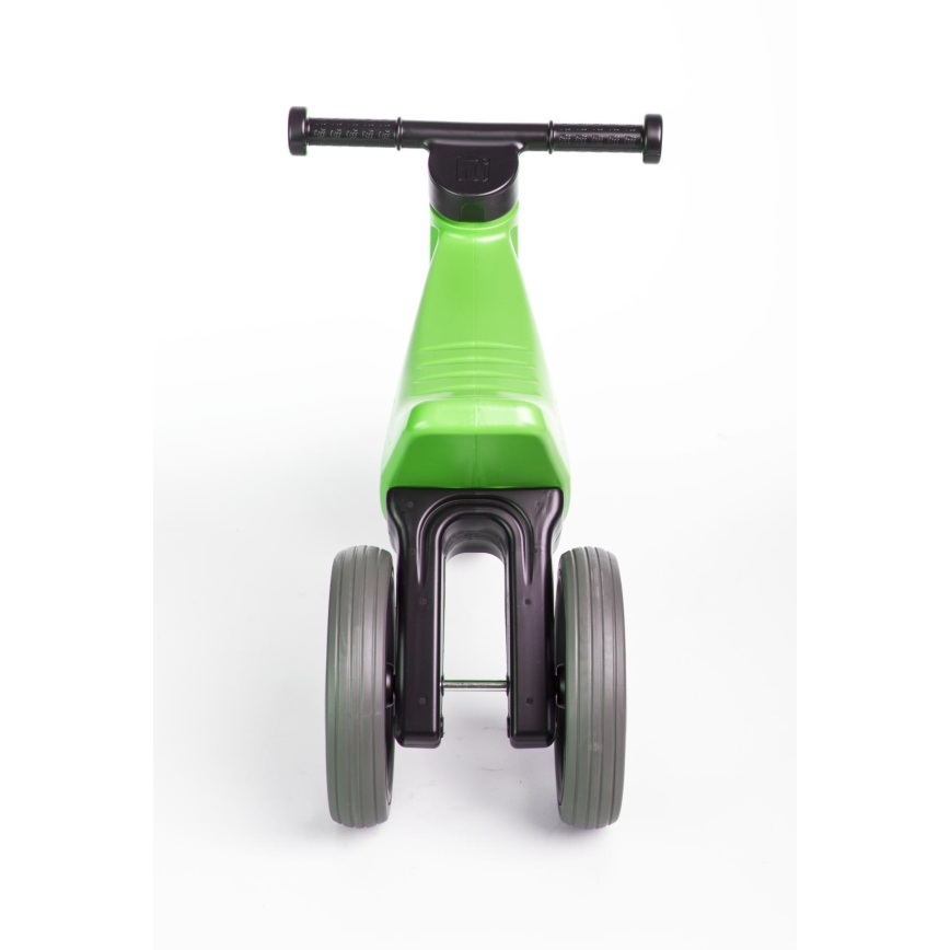 Funny Wheels - RIDER SPORT 2-in-1 Balance Bike, Green/Black