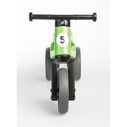 Funny Wheels - RIDER SPORT 2-in-1 Balance Bike, Green/Black