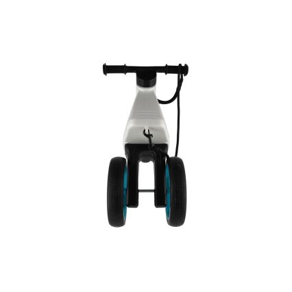 Funny Wheels - RIDER SUPER SPORT 2-in-1 Ride-On/Balance Bike White/Black/Blue