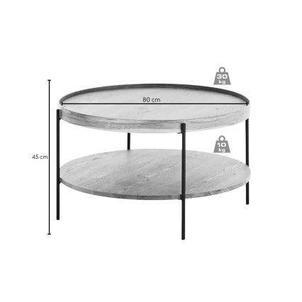 FURNI Oak Coffee Table