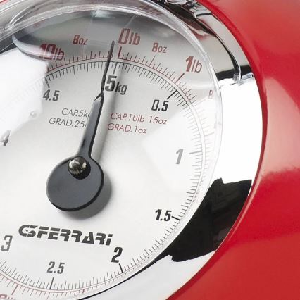 G3Ferrari G2000300 - Retro kitchen scale with bowl ASKA cream/stainless-steel