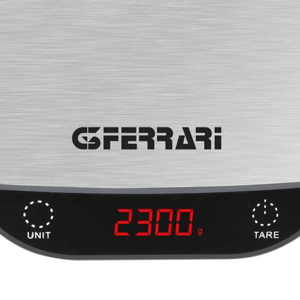 G3Ferrari G2009600 - PATTY Kitchen Scale 2x AAA Stainless Steel