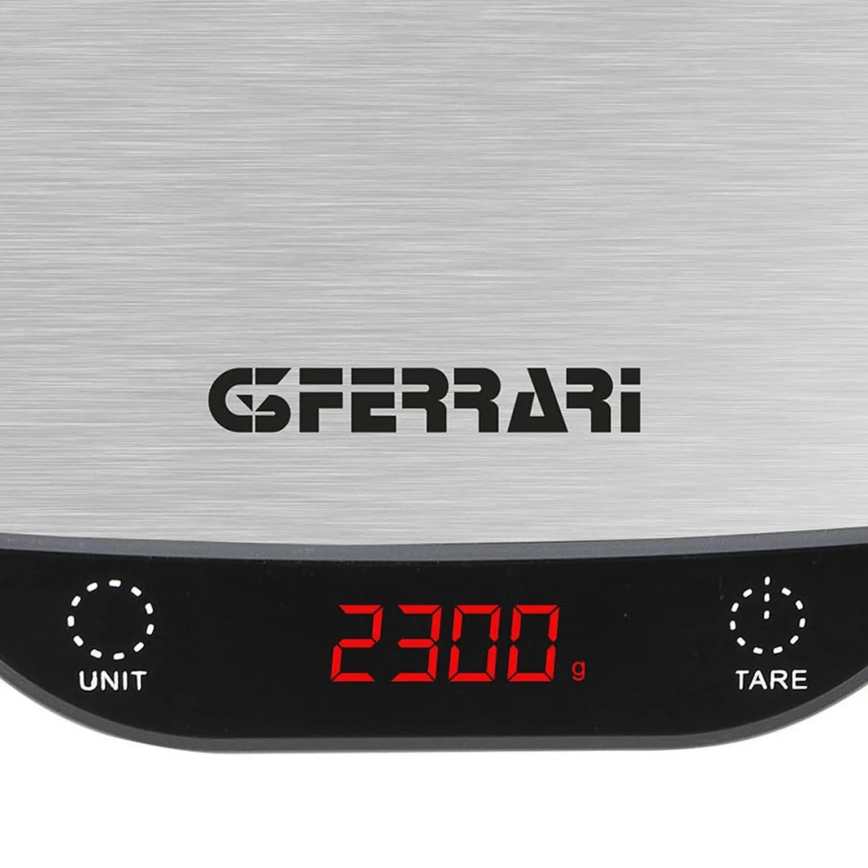 G3Ferrari G2009600 - PATTY Kitchen Scale 2x AAA Stainless Steel