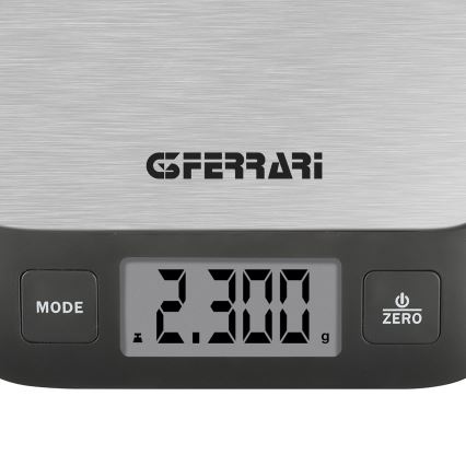 G3Ferrari G2016800 - Digital kitchen scale 2xAAA black/stainless steel