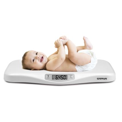 G3Ferrari G30021 - Children's digital scale, 20 kg, 1xCR2032, white