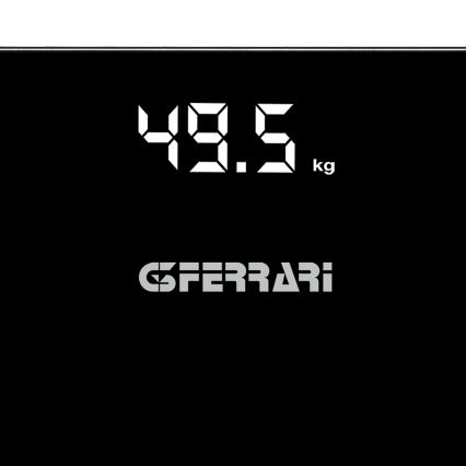 G3Ferrari G3005800 - Digital Personal Scale 3xAAA Black