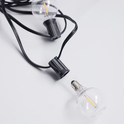 G40 LED Bulb E12/0,6W/24V 3000K - Brilagi