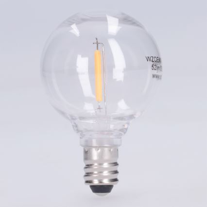 G40 LED Bulb E12/0,6W/24V 3000K - Brilagi