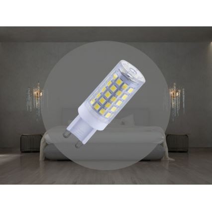 G9 LED Bulb, 4.6W, 230V, 2800K