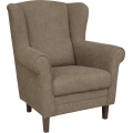 GALA Wingback Armchair, Brown