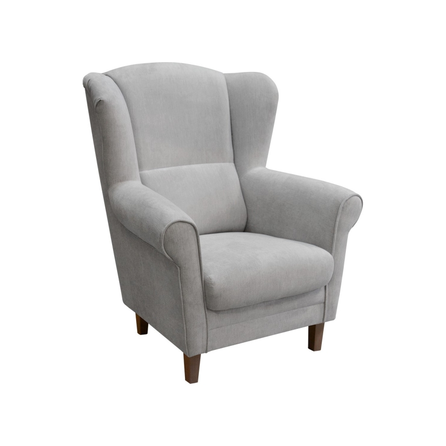 GALA Wingback Armchair, Gray