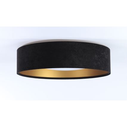 GALAXY LED Ceiling Light, 24W/230V, Ø 44 cm, Black/Gold