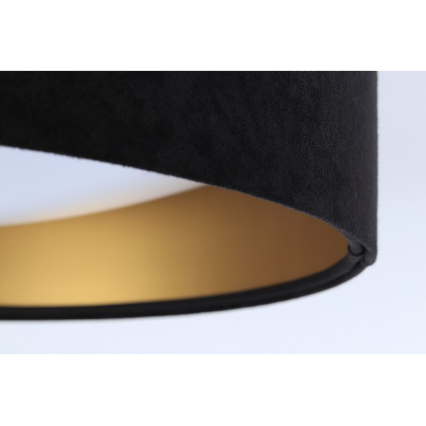 GALAXY LED Ceiling Light, 24W/230V, Ø 44 cm, Black/Gold