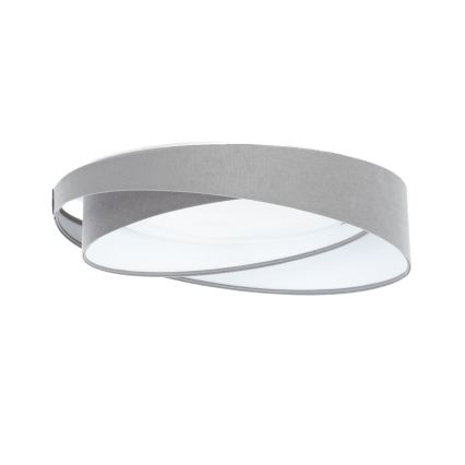 GALAXY MODERN LED Ceiling Light, 24W/230V, Ø 55 cm, gray/white