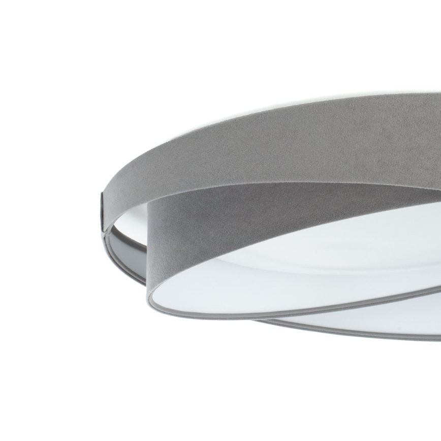 GALAXY MODERN LED Ceiling Light, 24W/230V, Ø 55 cm, gray/white