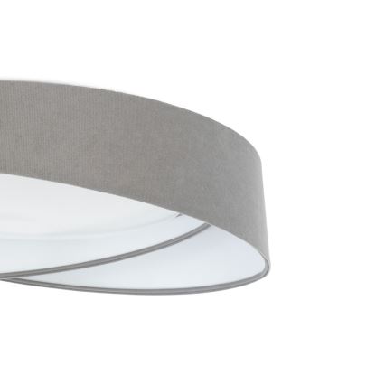 GALAXY MODERN LED Ceiling Light, 24W/230V, Ø 55 cm, gray/white