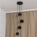 GAMBIT cable pendant light 4xGU10/10W/230V black