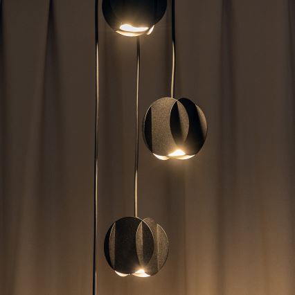 GAMBIT cable pendant light 4xGU10/10W/230V black