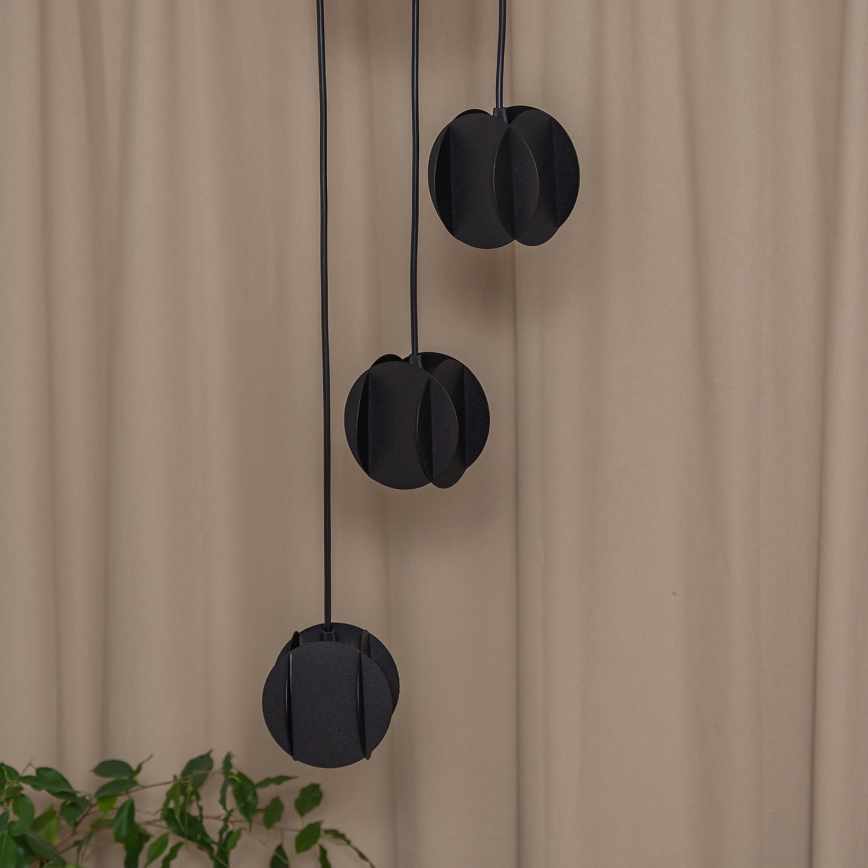 GAMBIT cable pendant light 4xGU10/10W/230V black