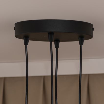 GAMBIT cable pendant light 4xGU10/10W/230V black
