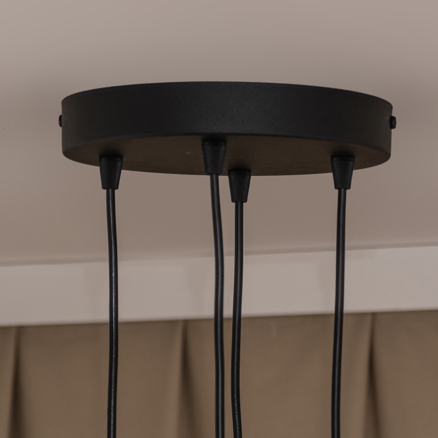 GAMBIT cable pendant light 4xGU10/10W/230V black