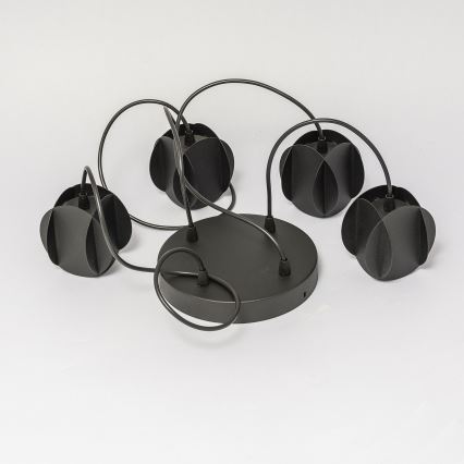 GAMBIT cable pendant light 4xGU10/10W/230V black