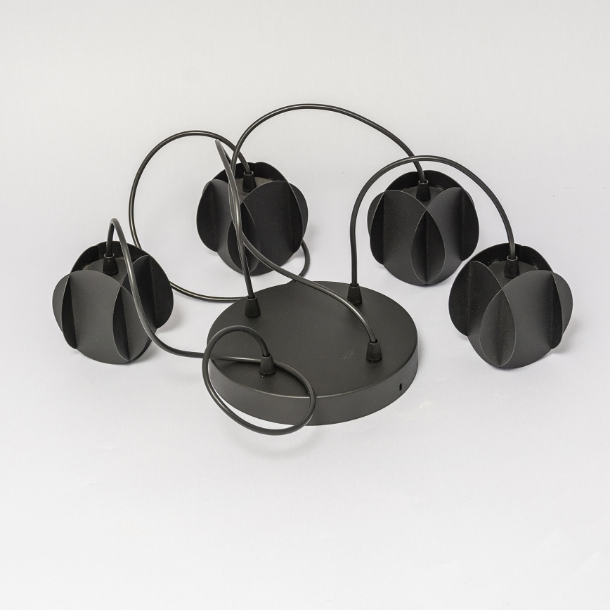 GAMBIT cable pendant light 4xGU10/10W/230V black