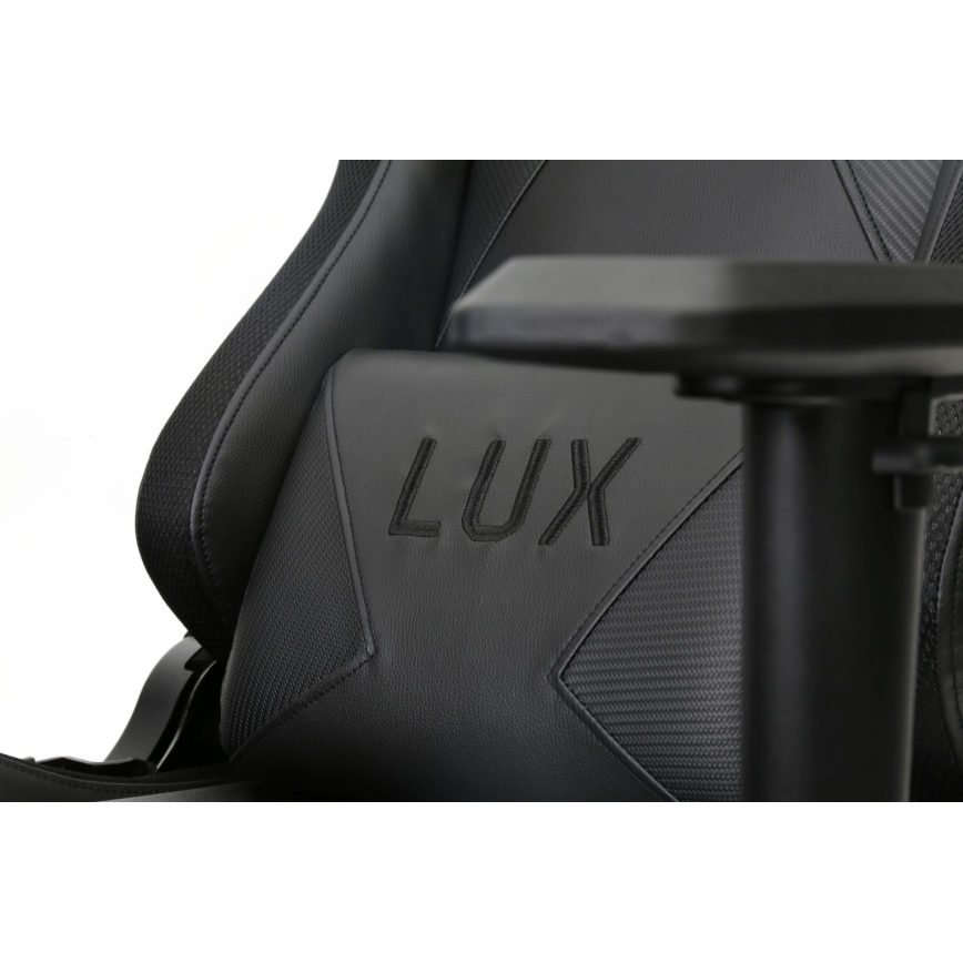 Gaming chair VARR Lux with LED RGB backlight + remote control black