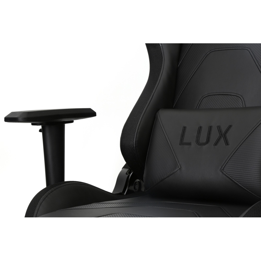 Gaming chair VARR Lux with LED RGB backlight + remote control black