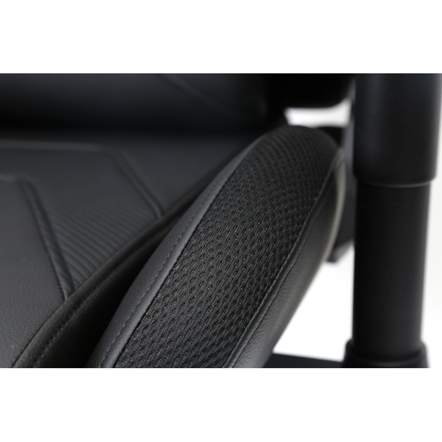 Gaming chair VARR Lux with LED RGB backlight + remote control black