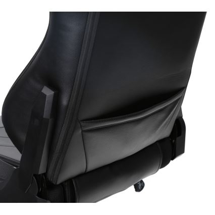 Gaming chair VARR Lux with LED RGB backlight + remote control black