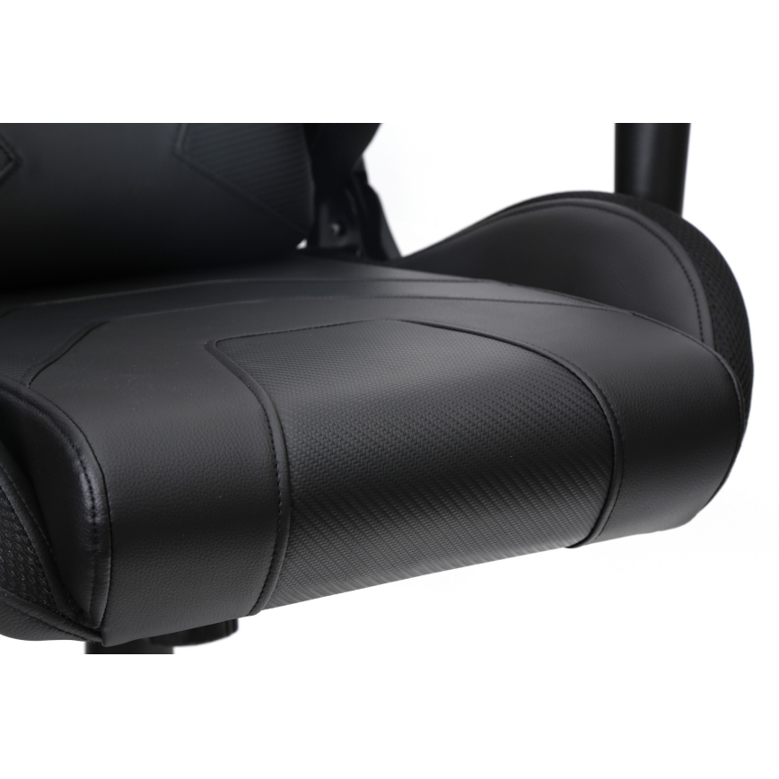 Gaming chair VARR Lux with LED RGB backlight + remote control black