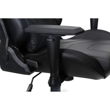 Gaming chair VARR Lux with LED RGB backlight + remote control black