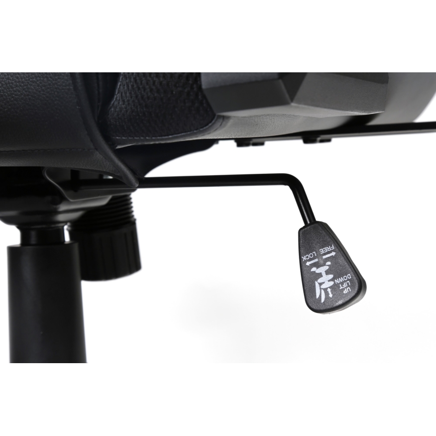 Gaming chair VARR Lux with LED RGB backlight + remote control black