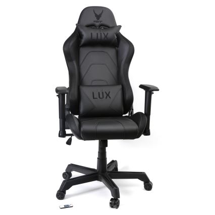 Gaming chair VARR Lux with LED RGB backlight + remote control black