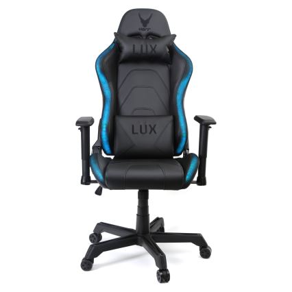 Gaming chair VARR Lux with LED RGB backlight + remote control black